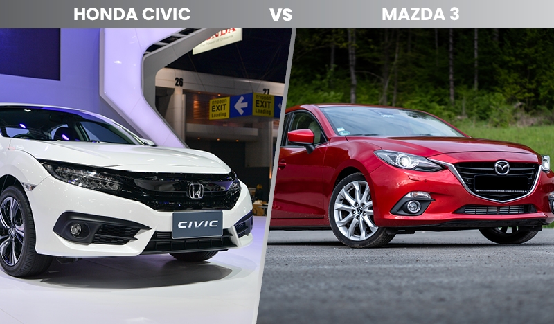 2021 Honda Civic vs Mazda 3
